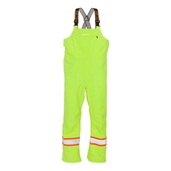 MEN'S FULL SHARE ANSI RAIN BIBS - HI-VIS YELLOW X-LARGE